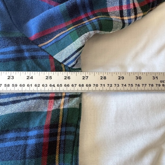 Backpacker Sportswear Men's VINTAGE Long Sleeve Plaid Flannel Button Shirt XXL - Picture 9 of 13